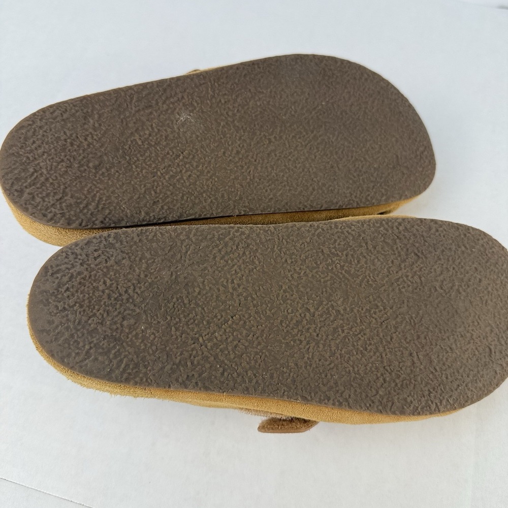 Xirena Suede Beaded Moc Mule Womens 36 Tan Slip-On Comfort Shoe $285 - Picture 6 of 10